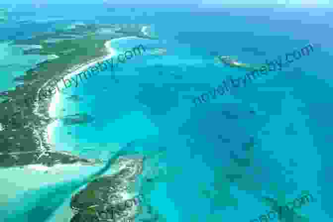 A Breathtaking Aerial View Of Big Major Cay, Showcasing Its Pristine Beaches And Turquoise Waters Pigs Of Paradise: The Story Of The World Famous Swimming Pigs