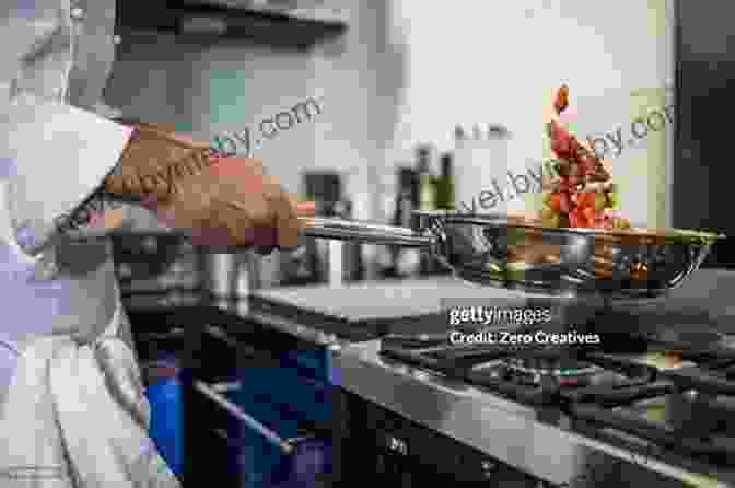 A Chef Cooking Over A Stove In A Restaurant Kitchen. The Perfectionist: Life And Death In Haute Cuisine