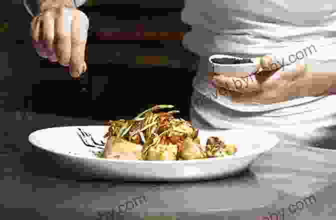 A Chef Meticulously Plating A Dish In A Fine Dining Restaurant. The Perfectionist: Life And Death In Haute Cuisine