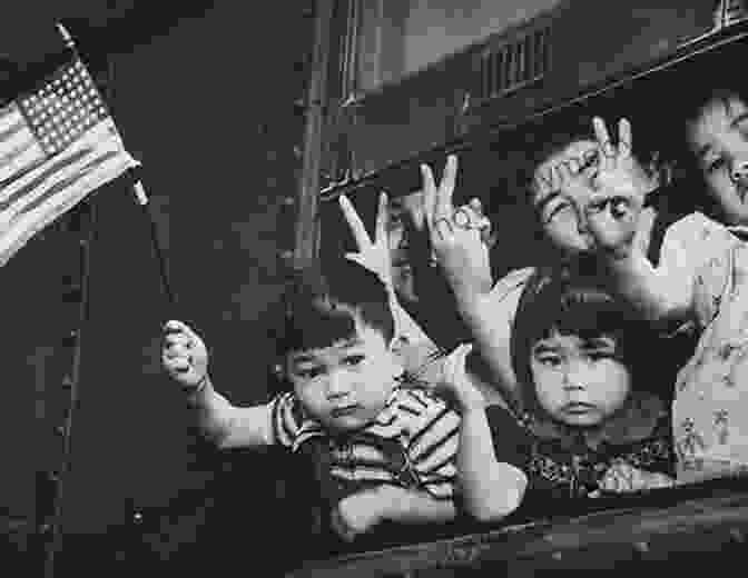 A Group Of Japanese Americans Smiling And Waving, Symbolizing Resilience And Triumph From Oppression To Empowerment:: A Japanese American Life Story