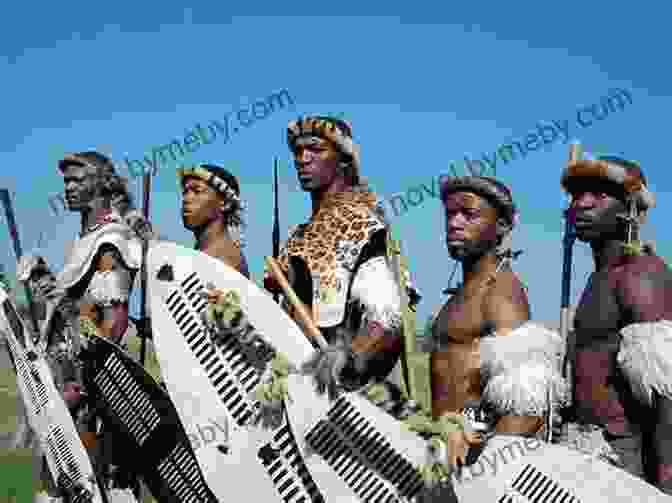 A Group Of Zulu Warriors Zulu Conquered: The March Of The Red Soldiers 1822 1888