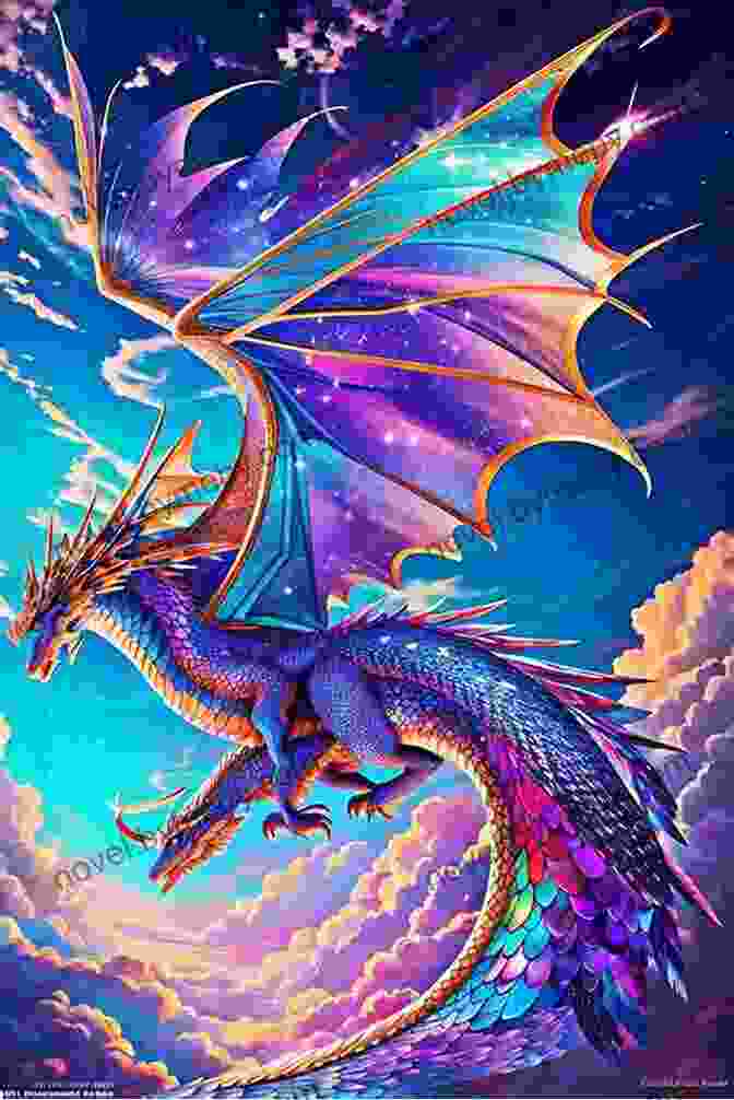 A Majestic Dragon Soaring Through A Vibrant Sky, Its Scales Shimmering With Iridescent Hues, Its Eyes Filled With Wisdom And Power. Kraamlok: Epic Dragon Fantasy On Another World (Dragon Planet 1)