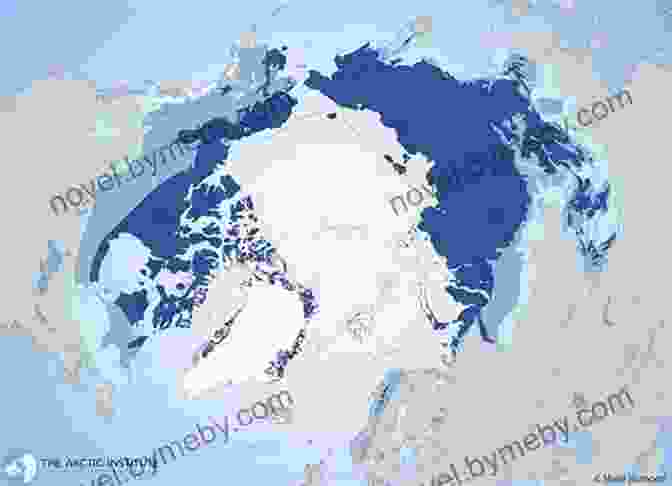 A Map Of The Arctic With Tension Lines Between Various Countries Dangerous Passage: Issues In The Arctic