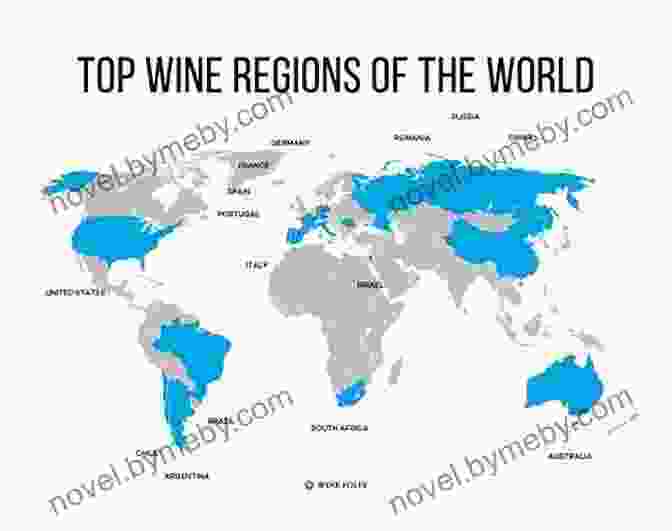 A Map Of The World With Wine Glasses And Grapes, Representing The Global Reach Of Wine Regions And Brands. Wine Positioning: A Handbook With 30 Case Studies Of Wine Brands And Wine Regions In The World (Management For Professionals)