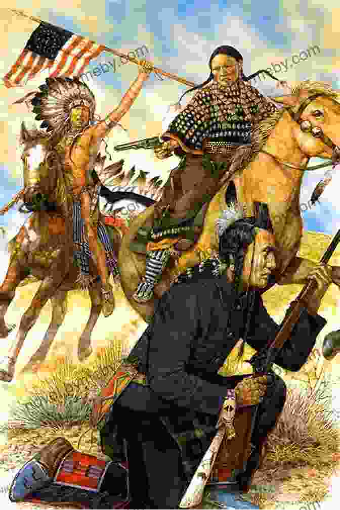 A Native American Warrior Prepares To Attack. The First Frontier: The Forgotten History Of Struggle Savagery Endurance In Early America