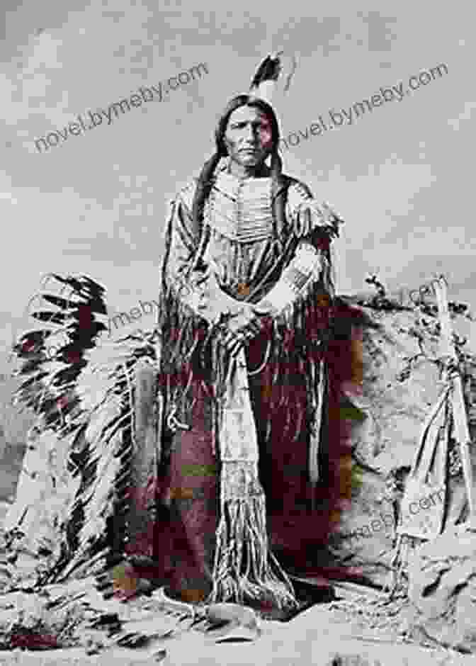 A Portrait Of Crazy Horse, A Legendary Lakota Warrior And Spiritual Leader. Warrior S Odyssey: Spirit Of Crazy Horse