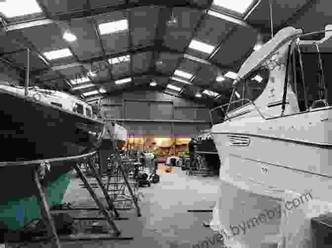 A Team Of Boat Repair Workers Diligently Working On A Vessel In A Boatyard Setting. I Need My Yacht By Friday: True Tales From The Boat Repair Yard