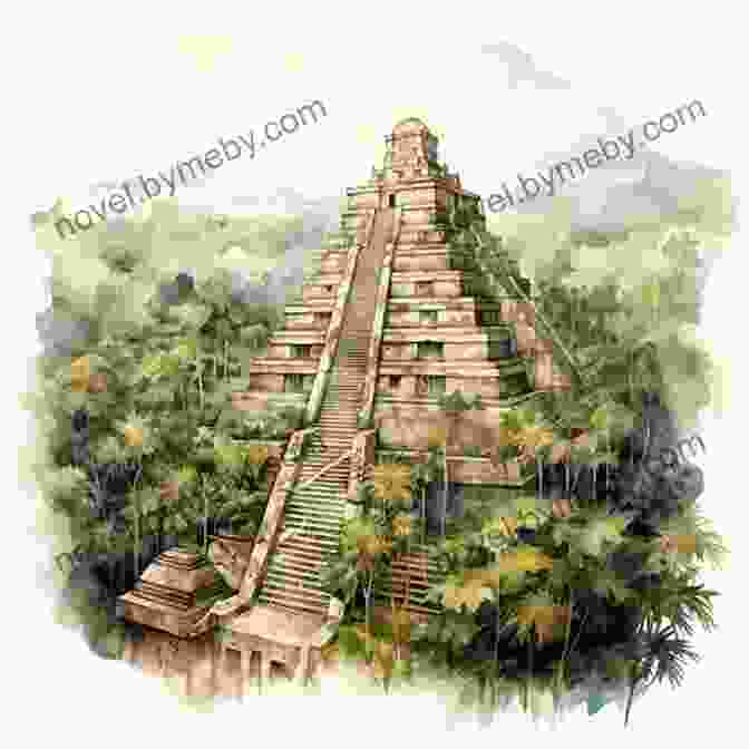 A Towering Maya Pyramid Emerging From The Dense Rainforest Canopy Incidents Of Travel In Central America Chiapas And Yucatan