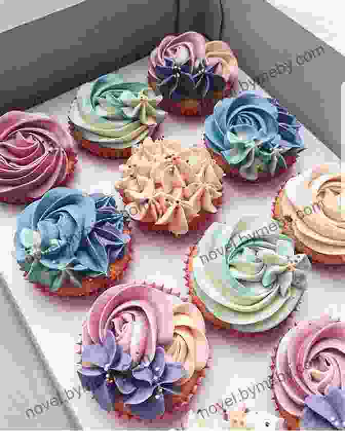 A Vibrant Display Of Freshly Baked Cupcakes With Intricate Frosting Designs. 101 Quick Easy Cupcake And Muffin Recipes