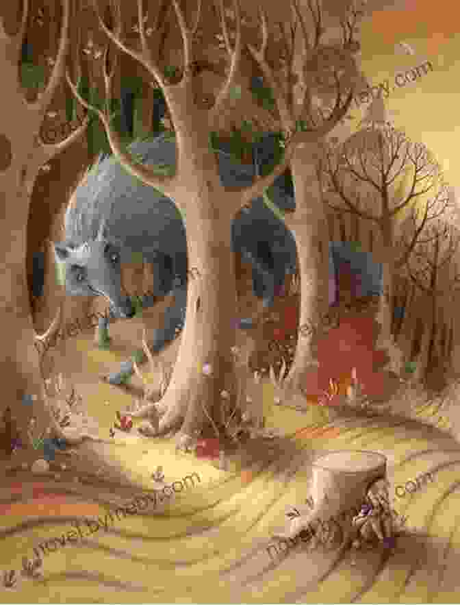 A Wolf Lurks In The Shadows Of The Forest Red: The (Fairly) True Tale Of Red Riding Hood