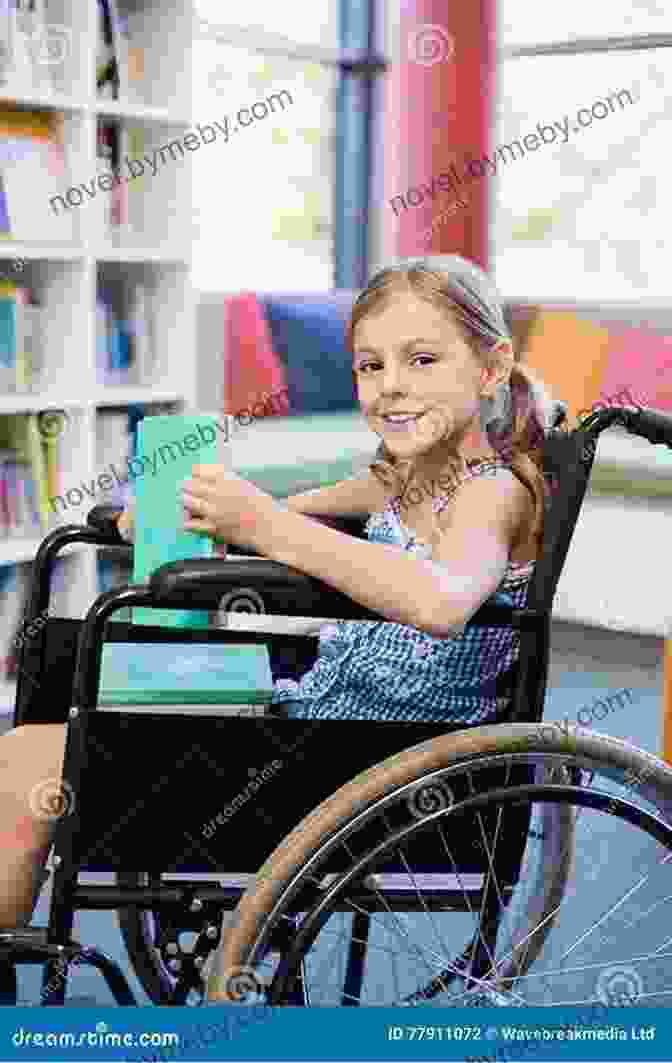 A Young Girl In A Wheelchair, Smiling And Holding A Book Titled 'Isabel Makes Wish' Isabel Makes A Wish (Isabel Stories 2)