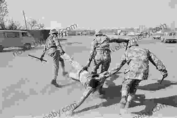 Black And White Photograph Of Police Officers Brutally Arresting A Protestor During Apartheid In South Africa PULANI: A Memoir Of A Young Woman In Apartheid South Africa