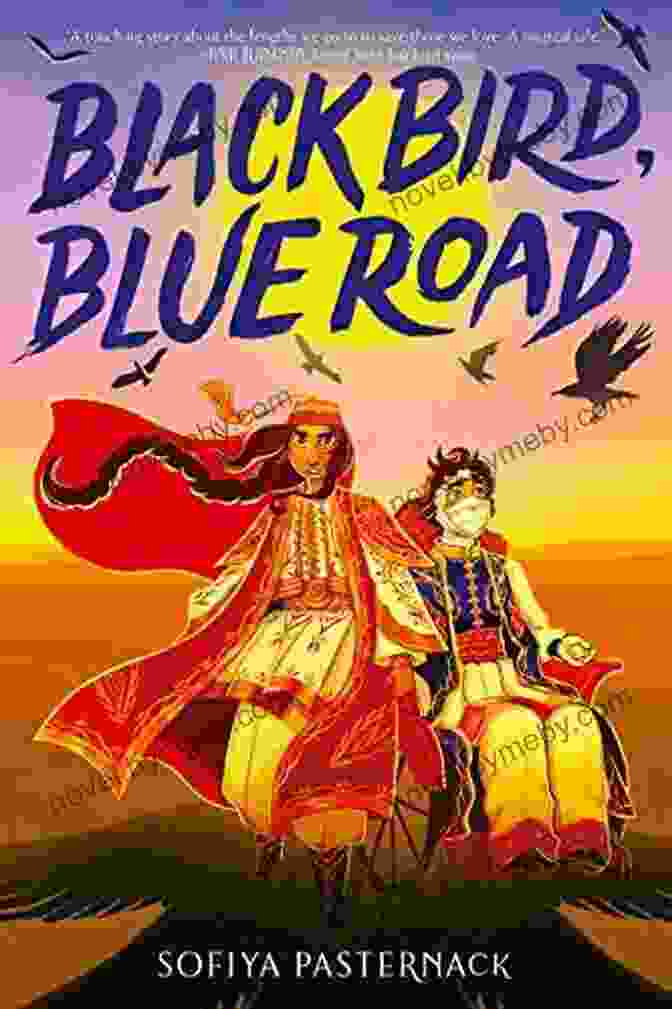 Black Bird, Blue Road Book Cover By Sofiya Pasternack Black Bird Blue Road Sofiya Pasternack