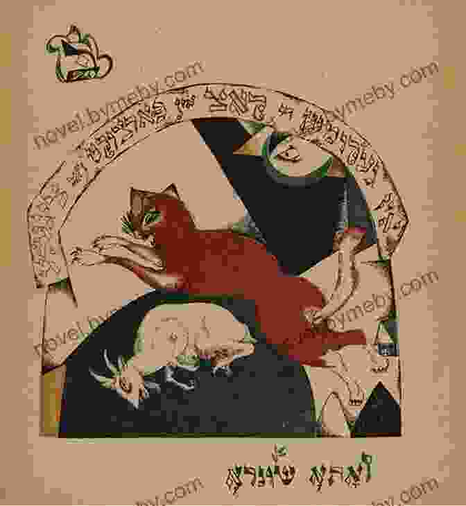 Chad Gadya Book Cover With A Colorful Illustration Of A Goat Chad Gadya Passover Story: About One Little Goat