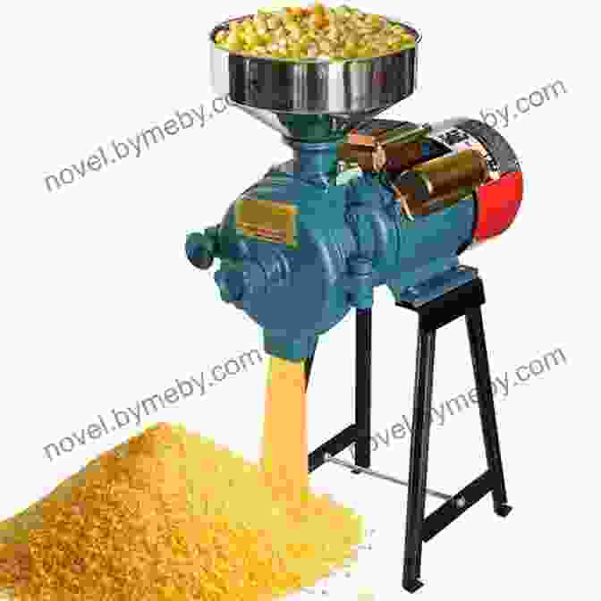 Corn Grinding At The Mill Colonial Farms Verna Fisher