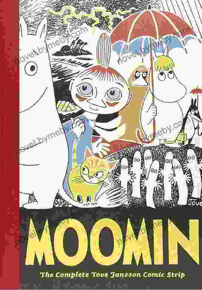 Cover Of Moomin Vol. The Complete Lars Jansson Comic Strip Featuring Moomintroll And Snufkin In A Whimsical Adventure. Moomin Vol 9: The Complete Lars Jansson Comic Strip