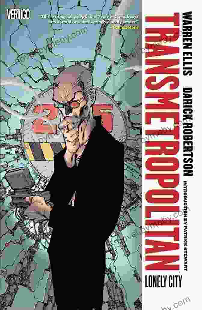 Cover Of Transmetropolitan Three Graphic Novel, Depicting The Protagonist, Spider Jerusalem, Smoking A Cigarette In A Dystopian Cityscape. Transmetropolitan Three Warren Ellis