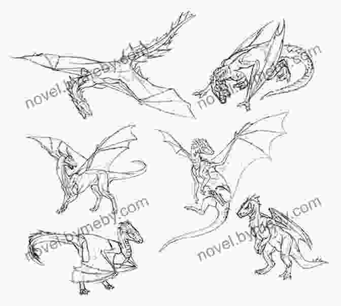 Dragon In Different Poses Drawing Tutorial How To Draw Easy Dragon Step By Step: 12 Best Dragon Drawing Tutorials