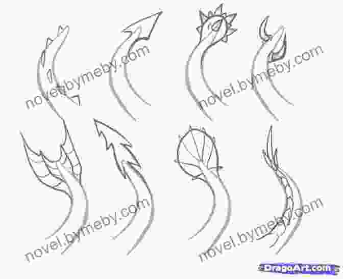 Dragon's Tail Drawing Tutorial How To Draw Easy Dragon Step By Step: 12 Best Dragon Drawing Tutorials