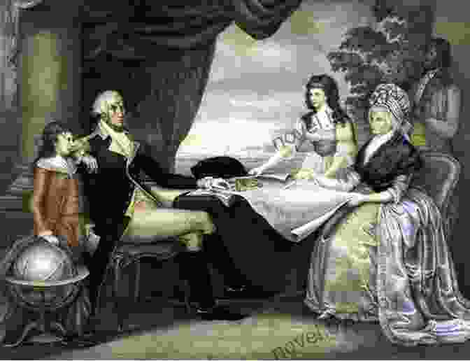 George And Martha Washington Sitting Together In A Garden George Martha Washington (Presidents And First Ladies 1)