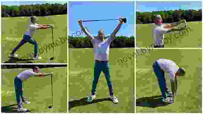 Golfer Warming Up With Stretching Exercises Golf: Rookie S Handbook 13 Rookie Mistakes That Sabotage Your Golf Game Every Time (golf Swing Chip Shots Golf Putt Lifetime Sports Pitch Shots Golf Basics)