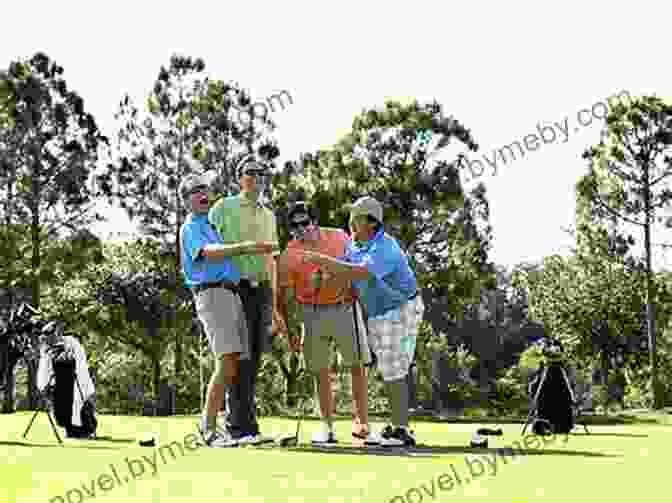 Golfers Waiting To Tee Off At A Crowded Course The Golf Rules: Etiquette: Enhance Your Golf Etiquette By Watching Others Mistakes