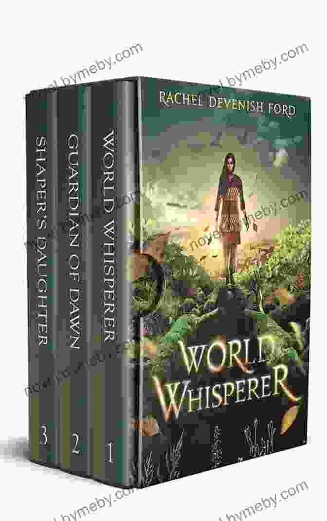 Guardian Of Dawn: World Whisperer Book Cover Featuring Anya With Elemental Forces Swirling Around Her Guardian Of Dawn World Whisperer 2