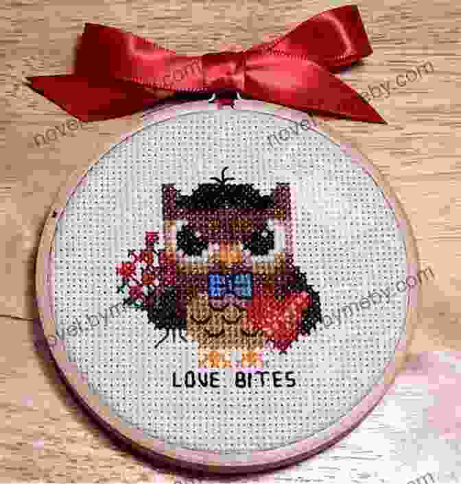 Hootie The Owl Cross Stitch Pattern Hootie Ugly Christmas Sweater Mini Cross Stitch Pattern