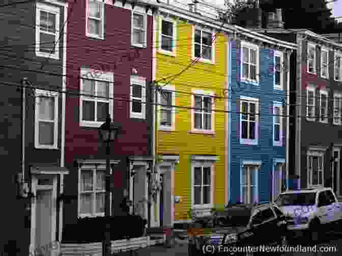 Jellybean Row, A Colorful Row Of Houses In St. John's The Great Canadian Bucket List Newfoundland And Labrador