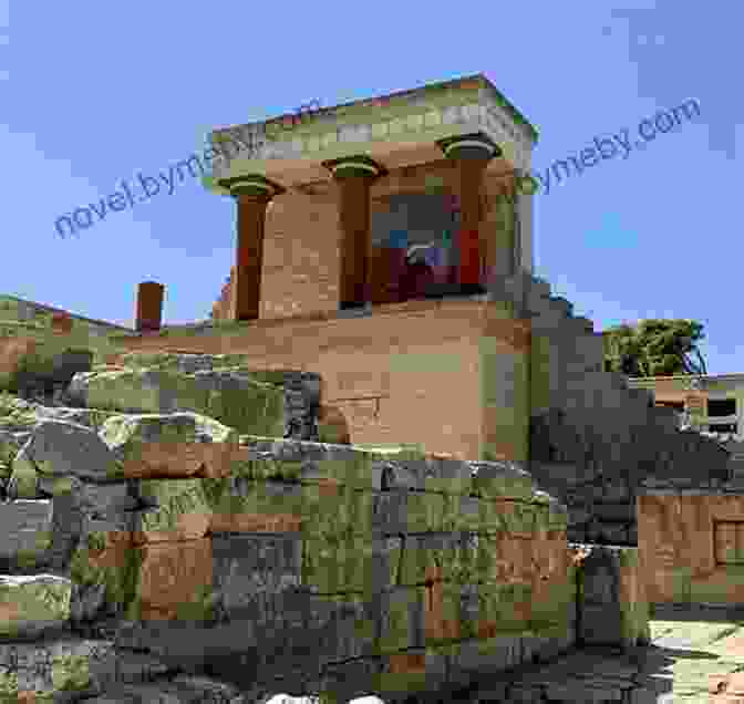 Knossos Palace Complex On The Island Of Crete Minoans: Life In Bronze Age Crete