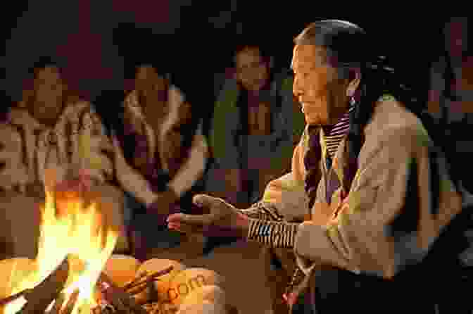 Local Village Elder Sharing Stories By A Campfire Idaa Trail: In The Steps Of Our Ancestors