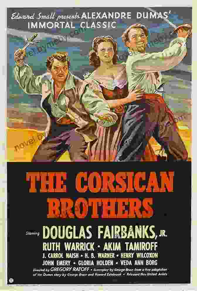 Luciano And Fabio, The Corsican Brothers, Stand Together In A Forest, Swords In Hand The Corsican Brothers Janee Trasler