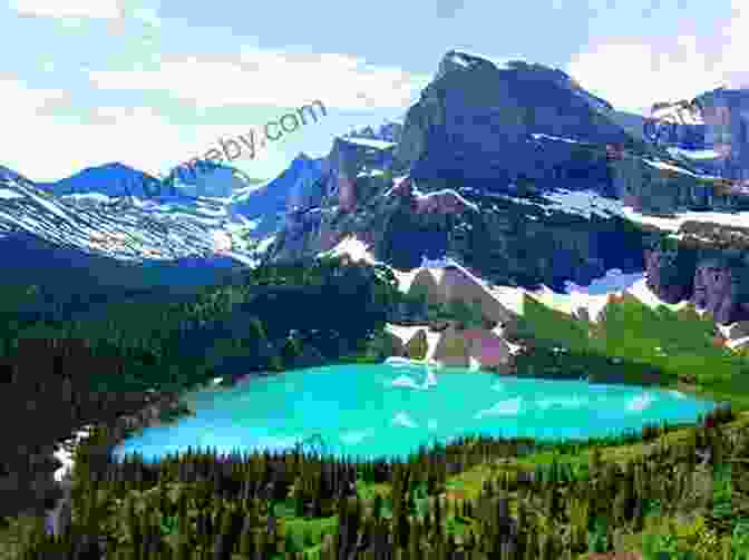 Majestic Mountain Peaks And Serene Turquoise Lakes In Glacier National Park Scenic Driving Montana: Including Glacier National Park And Beartooth Highway