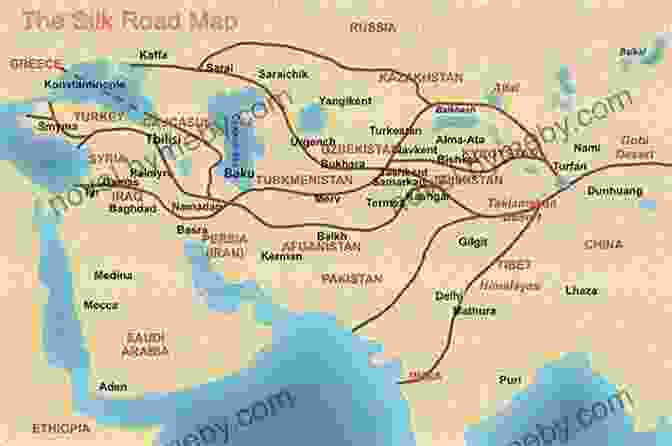 Map Of The Silk Road The Silk Road: A New History