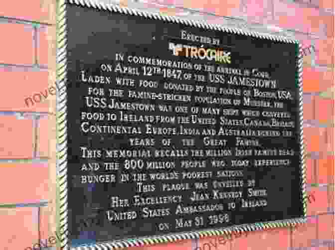 Memorial To The USS Jamestown In Ireland Voyage Of Mercy: The USS Jamestown The Irish Famine And The Remarkable Story Of America S First Humanitarian Mission