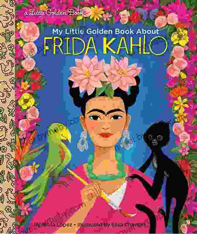 My Little Golden Book About Frida Kahlo Book Cover My Little Golden About Frida Kahlo