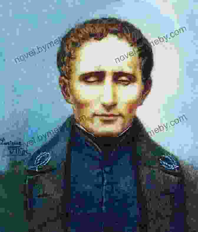 Portrait Of Louis Braille, A Young Man With Dark Hair And A Determined Expression Out Of Darkness: The Story Of Louis Braille