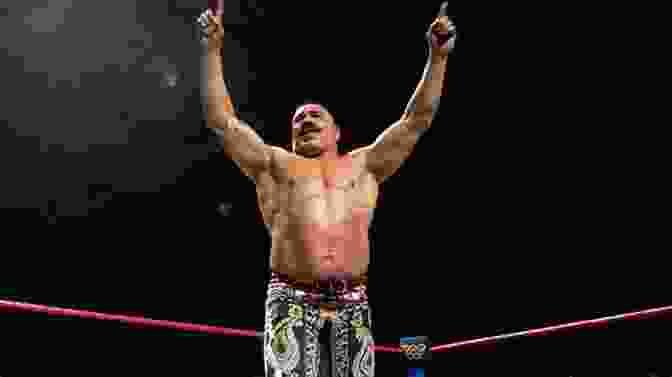 Sheik Celebrating His WWE Championship Victory, A Moment That Etched His Name Into The Annals Of Wrestling History Blood And Fire: The Unbelievable Real Life Story Of Wrestling S Original Sheik