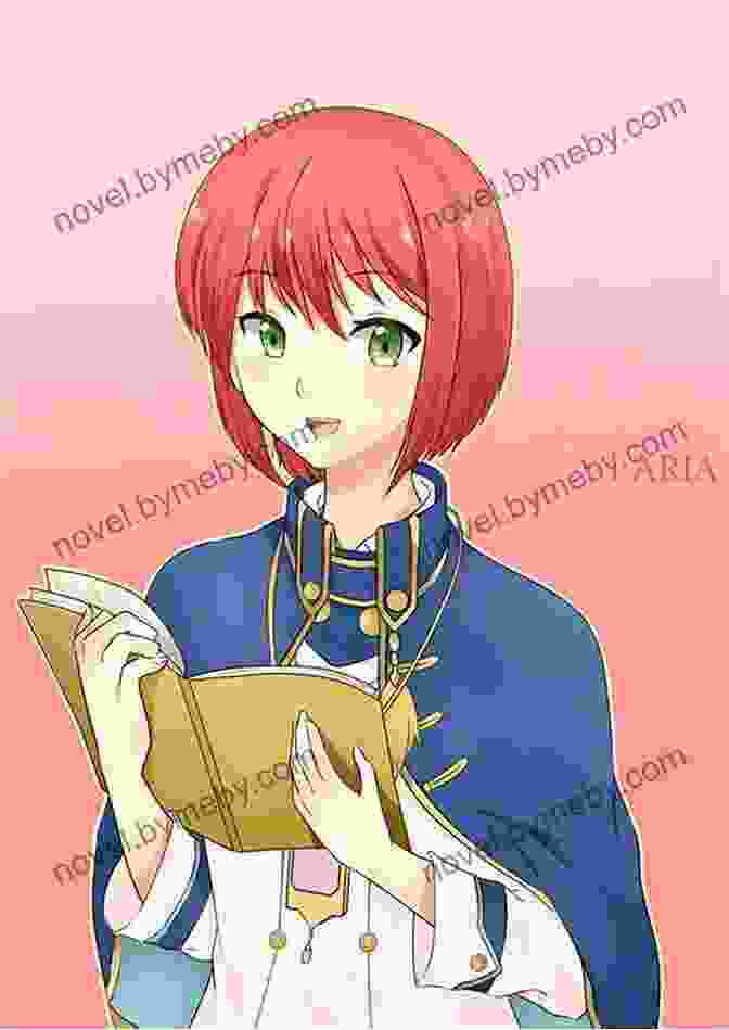 Shirayuki, The Protagonist, Standing Confidently In A Flowing Red Dress, Her Emerald Eyes Sparkling With Determination. Snow White With The Red Hair Vol 12