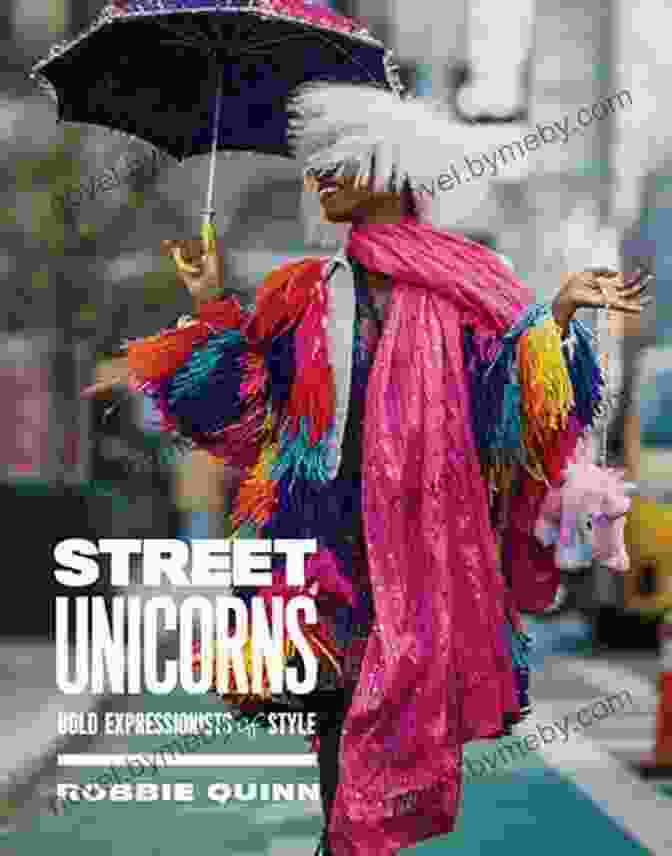 Street Unicorns Book Cover, Featuring A Blurred Image Of A Woman With A Unicorn Mask Street Unicorns Robbie Quinn