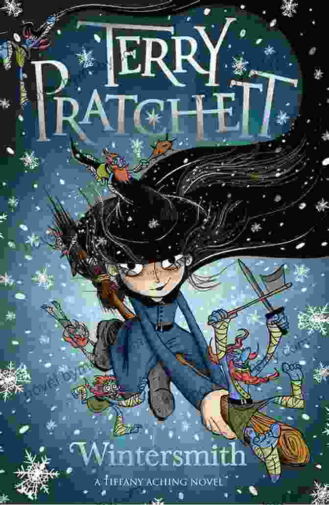 The Captivating Cover Of Terry Pratchett's Wintersmith, Featuring A Whimsical Winter Landscape And A Mischievous Fairy Wintersmith (Discworld 35) Terry Pratchett