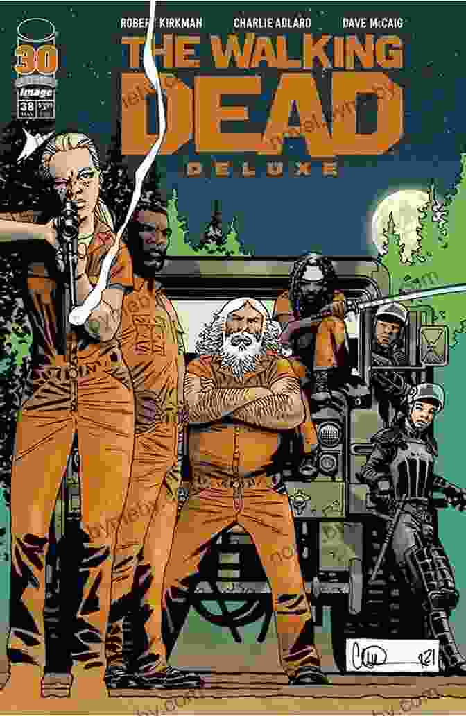 The Walking Dead Deluxe 38 Variant Cover By Charlie Adlard The Walking Dead Deluxe #38 Robert Kirkman