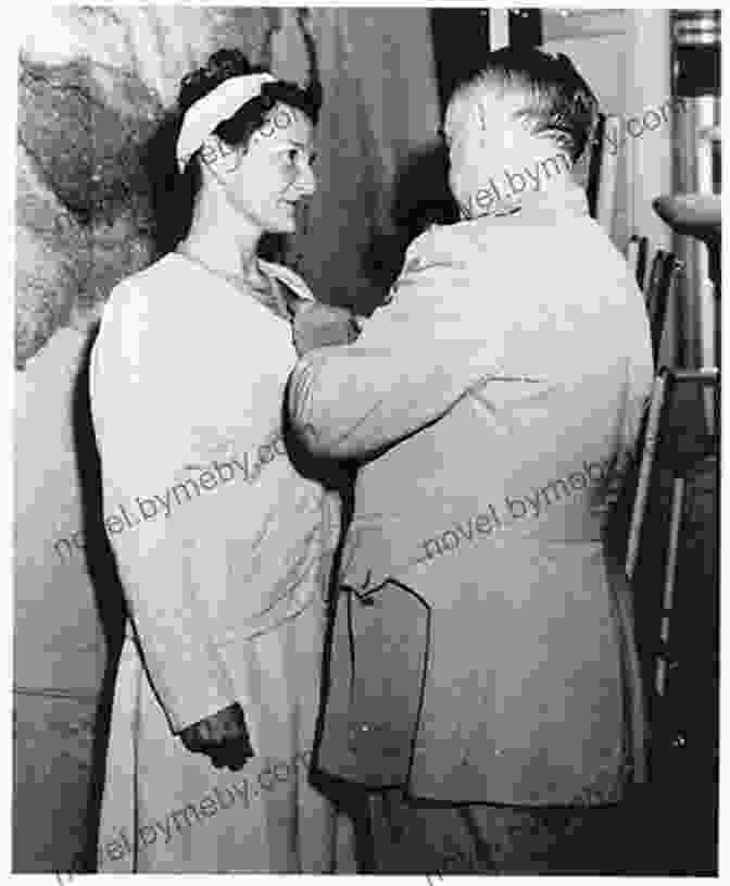 Virginia Hall Receiving The Distinguished Service Cross From President Eisenhower For Her Service During World War II The Indomitable Florence Finch: The Untold Story Of A War Widow Turned Resistance Fighter And Savior Of American POWs