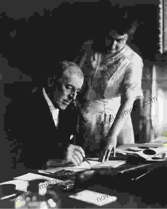 Woodrow And Edith Wilson, A Photograph Taken During Their Presidency Woodrow Edith Wilson (Presidents And First Ladies 5)