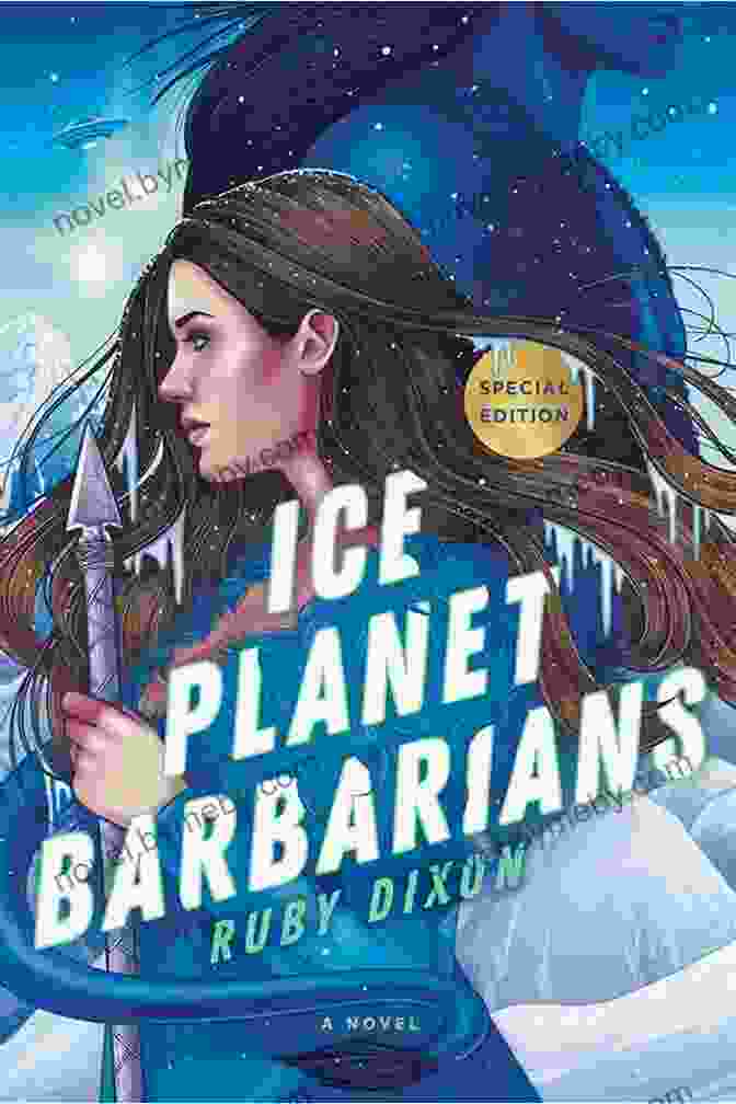 Zara And Jax, The Central Characters Of Ice Planet Barbarians, Stand Side By Side, Their Gazes Locked In Silent Communication. Zara, A Human Woman With Long Flowing Hair And Piercing Blue Eyes, Wears A Simple Yet Elegant Dress. Jax, An Alien Warrior With Chiseled Features And Piercing Green Eyes, Is Clad In Rugged Leather Armor. Barbarian S Taming: A SciFi Alien Romance (Ice Planet Barbarians 9)