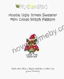 Hootie Ugly Christmas Sweater Mini Cross Stitch Pattern