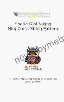 Hootie Olaf Viking Mini Cross Stitch Pattern