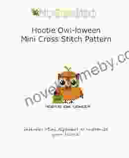 Hootie Owl Loween (Halloween) Cross Stitch Pattern