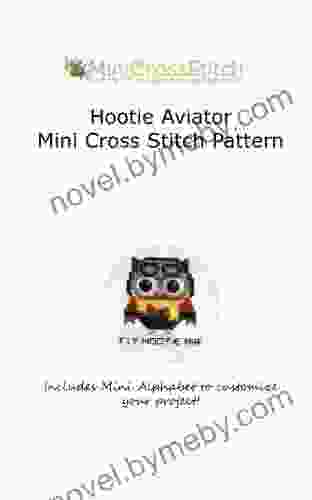 Hootie Aviator Mini Cross Stitch Pattern