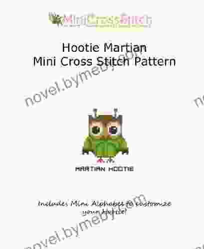 Hootie Martian Mini Cross Stitch Pattern